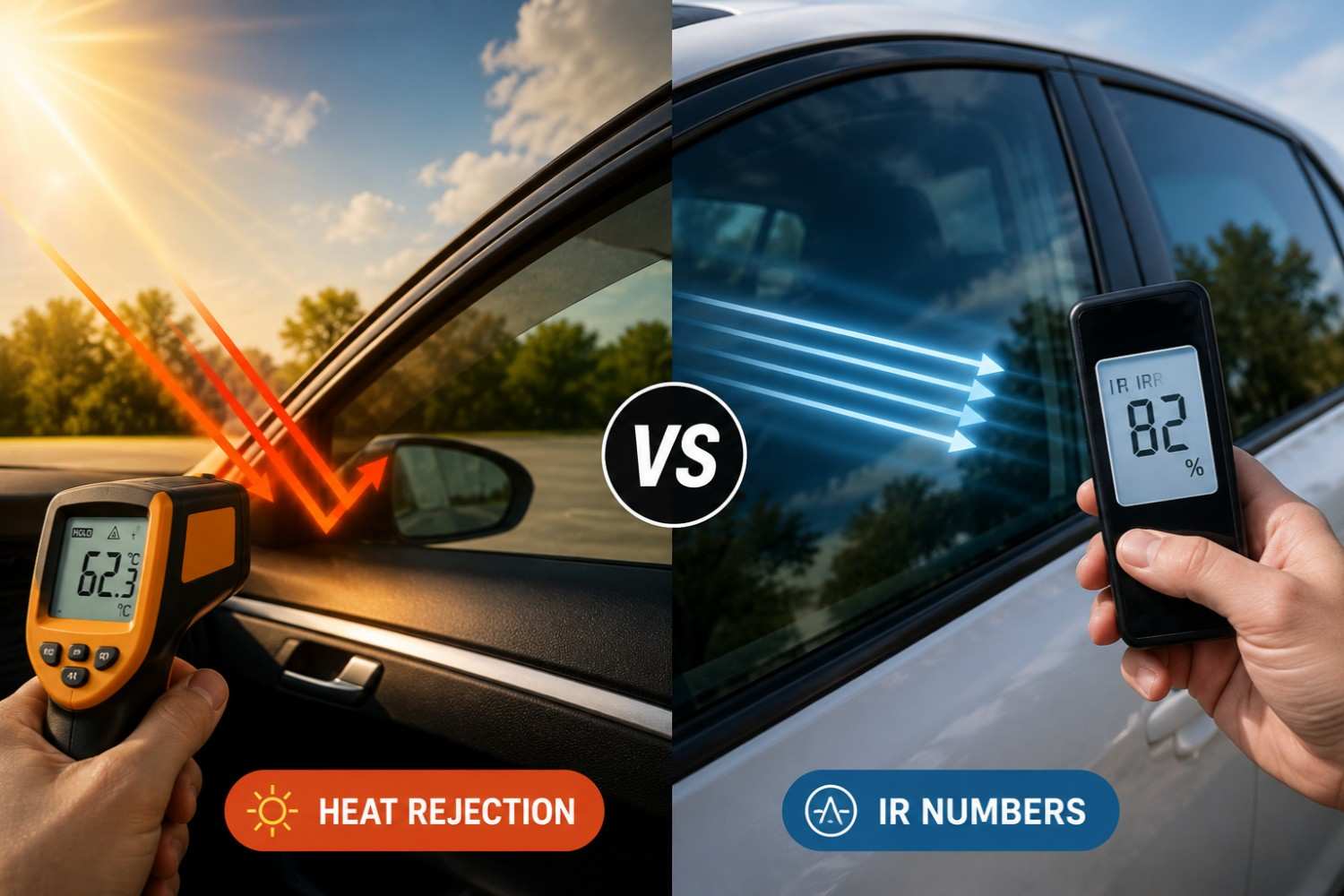 Heat Rejection vs IR Numbers