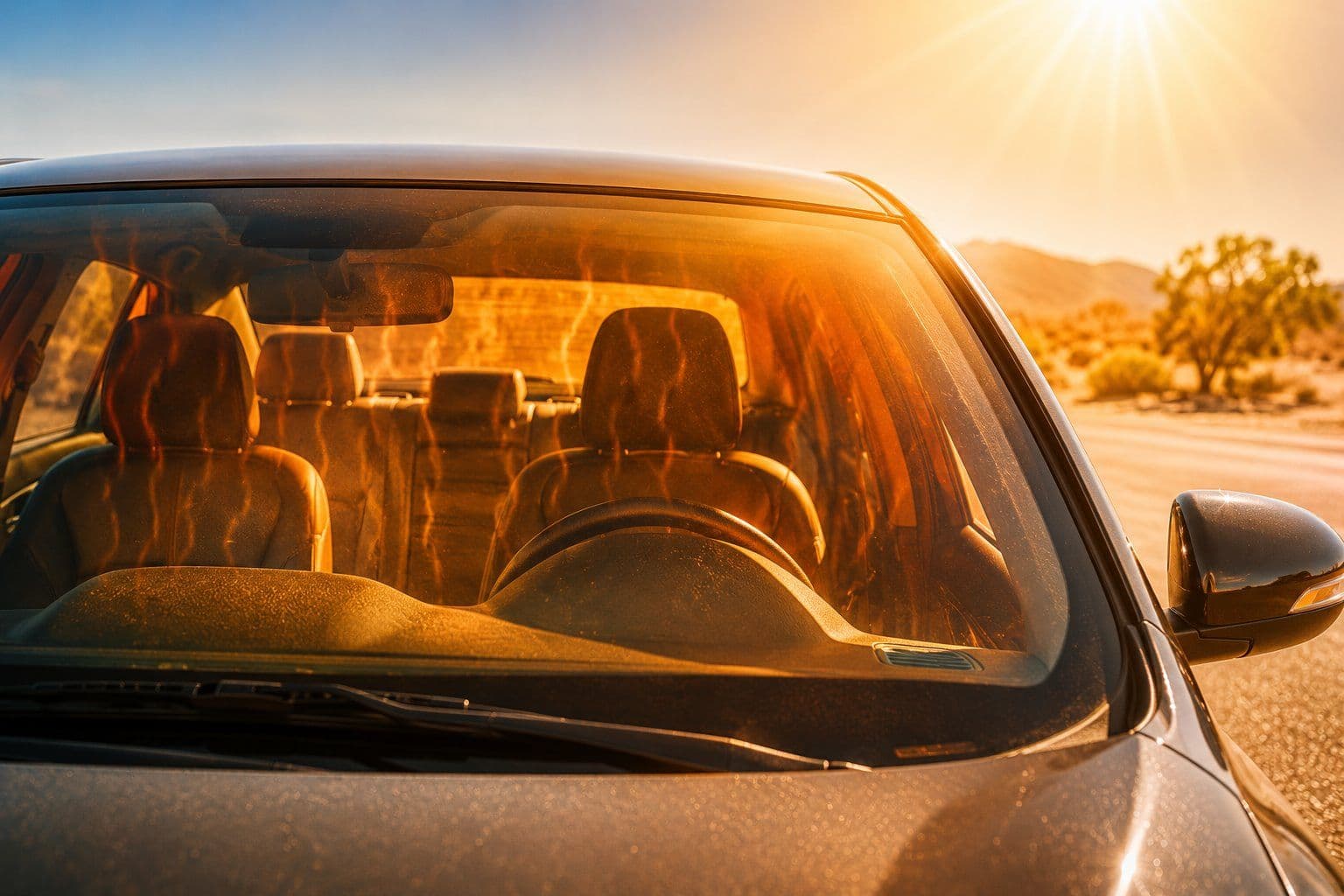 Car Get Hot When Parked in the Sun