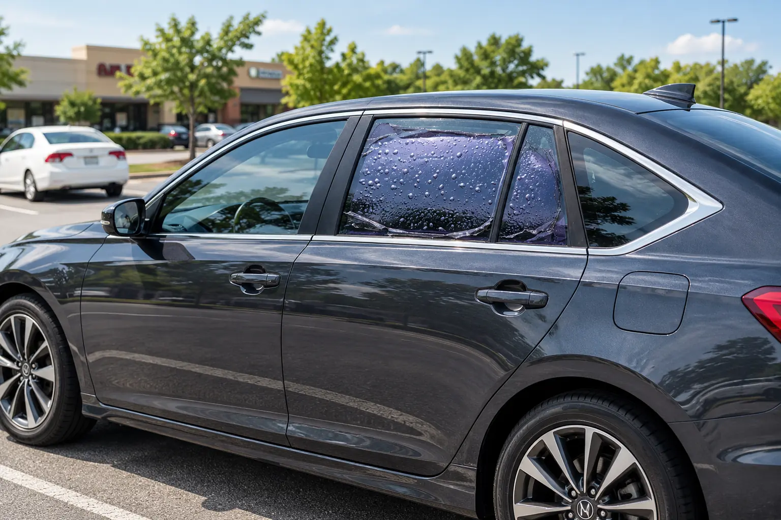 Window Film Bubble