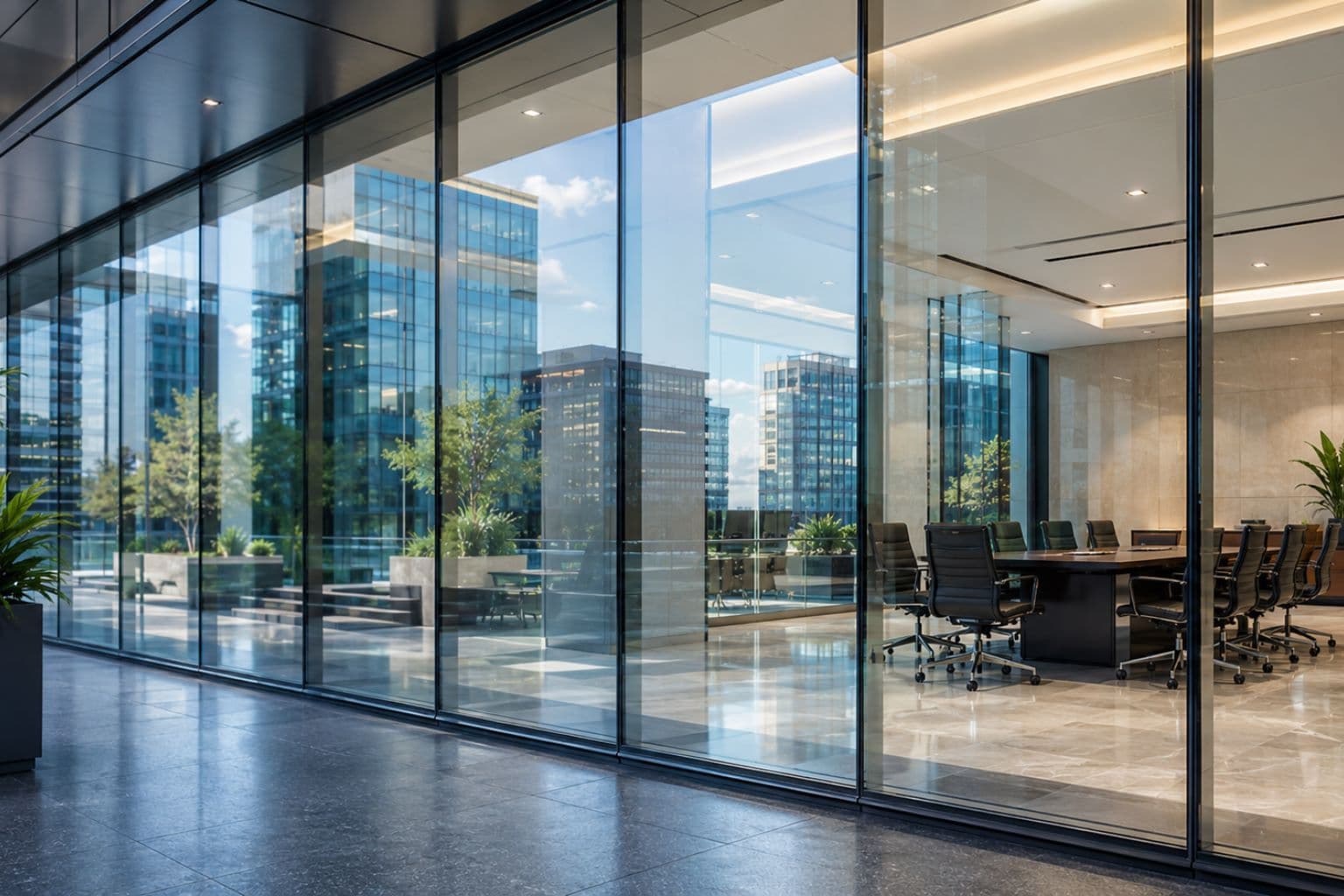 Why Safety Window Films Are Essential for Airports, Hotels, Hospitals & Commercial Buildings