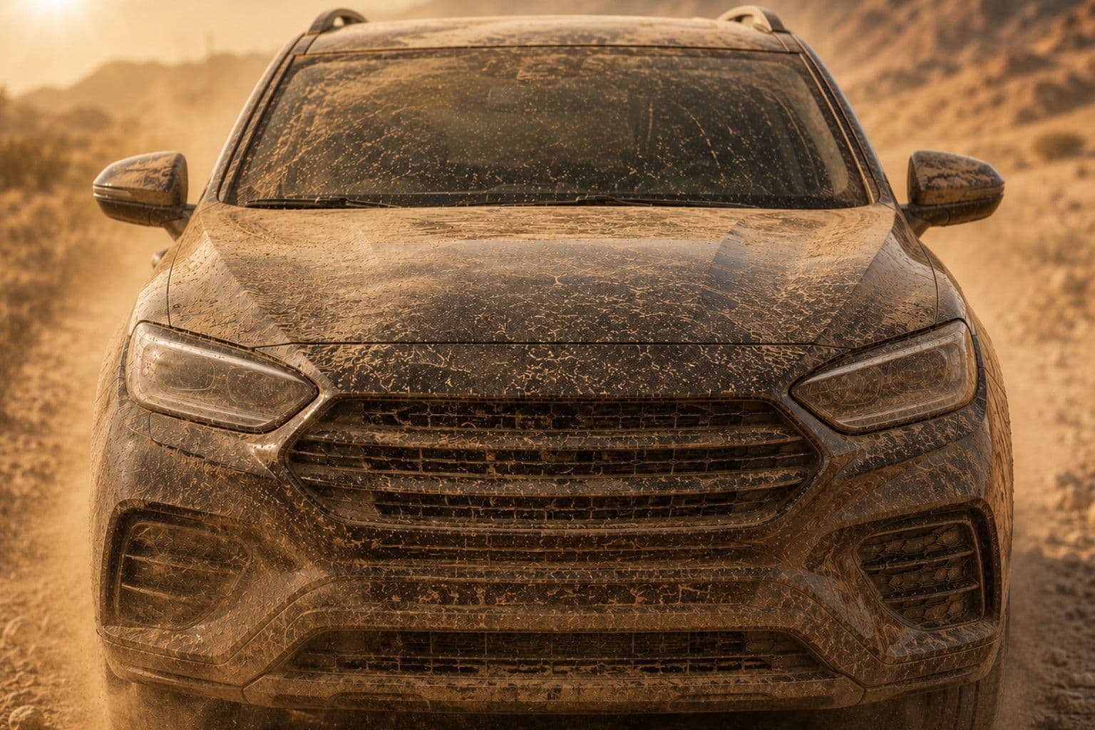 Desert Conditions Affect Vehicle Paint